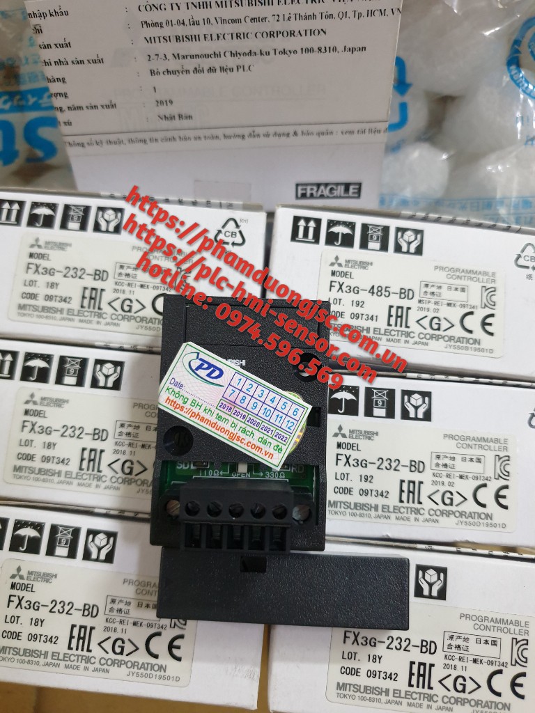 FX3G-485-BD MÔ ĐUN TRUYỀN THÔNG RS485