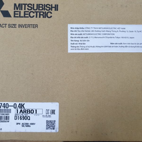 BIẾN TẦN MITSUBISHI FR-E740-0.4K