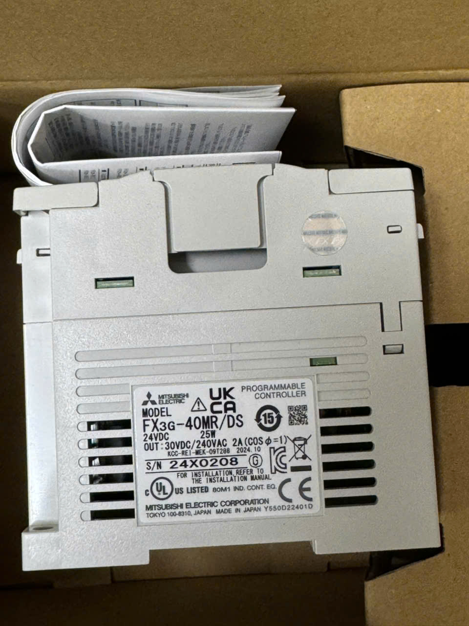 MITSUBISHI FX3G-40MR/DS