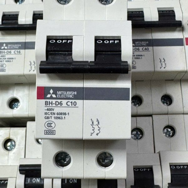CẦU DAO ĐIỆN BH-D6 2P 10A TYPE C N