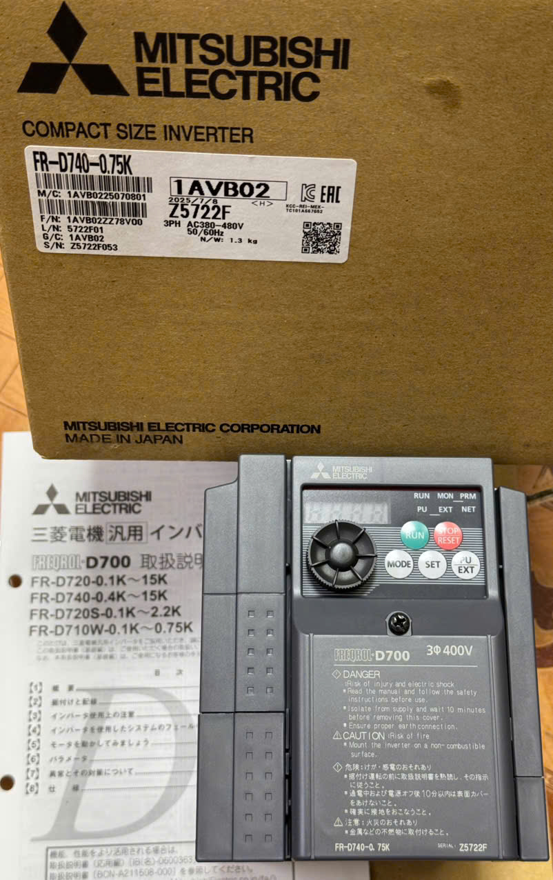 BIẾN TẦN FR-D740-0.75K