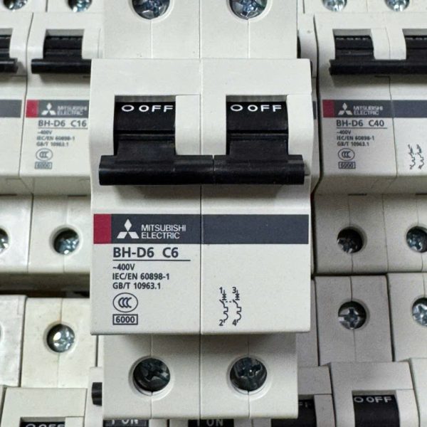 CẦU DAO ĐIỆN BH-D6 2P 6A TYPE C N