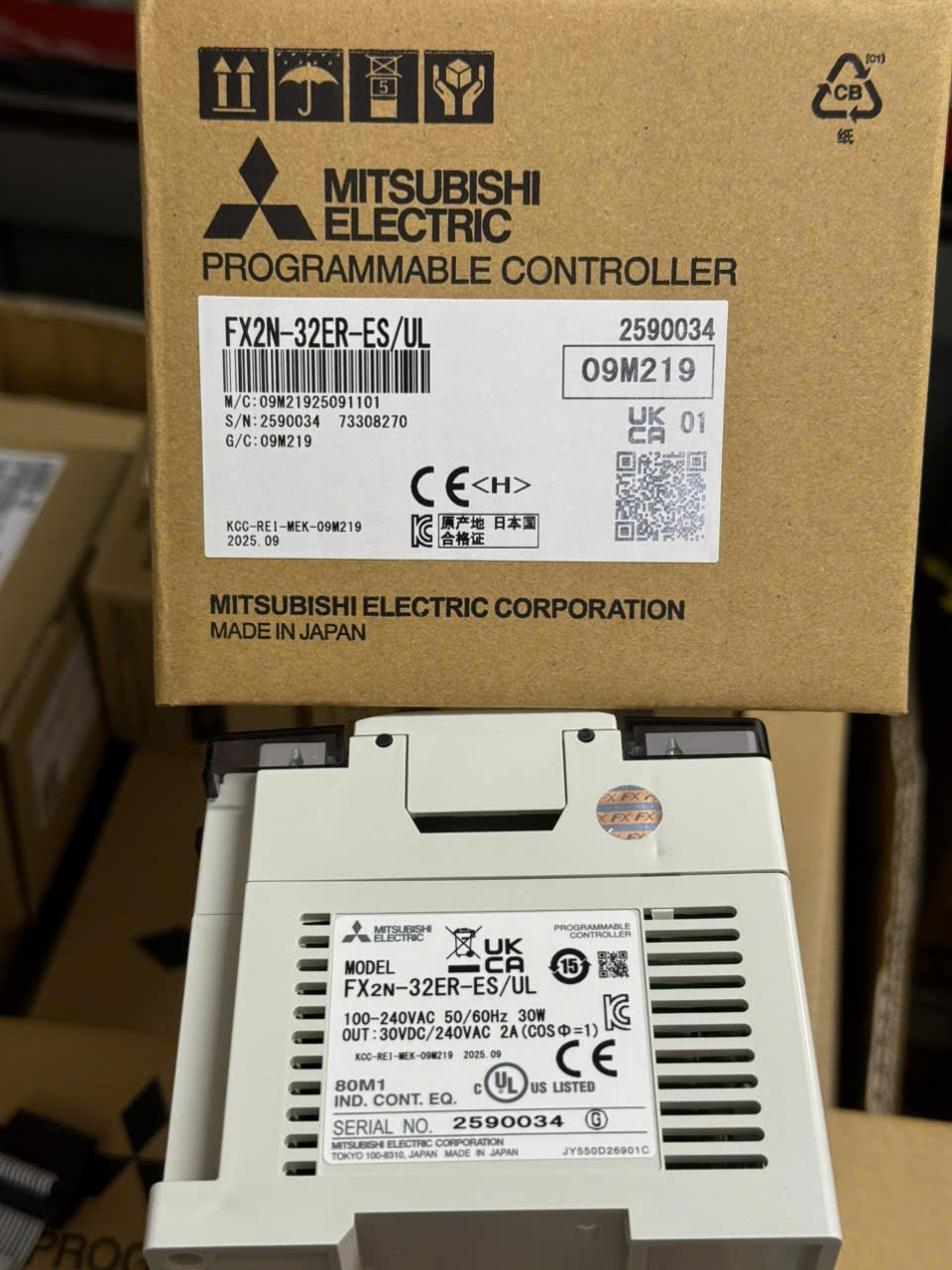 MÔ ĐUN MITSUBISHI FX2N-32ER-ES/UL