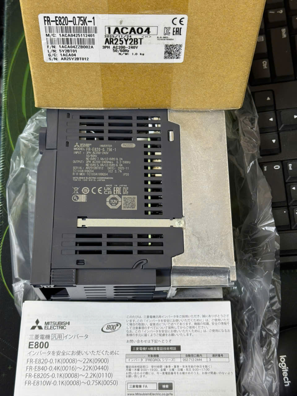 MITSUBISHI BIẾN TẦN FR-E820-0.75K-1