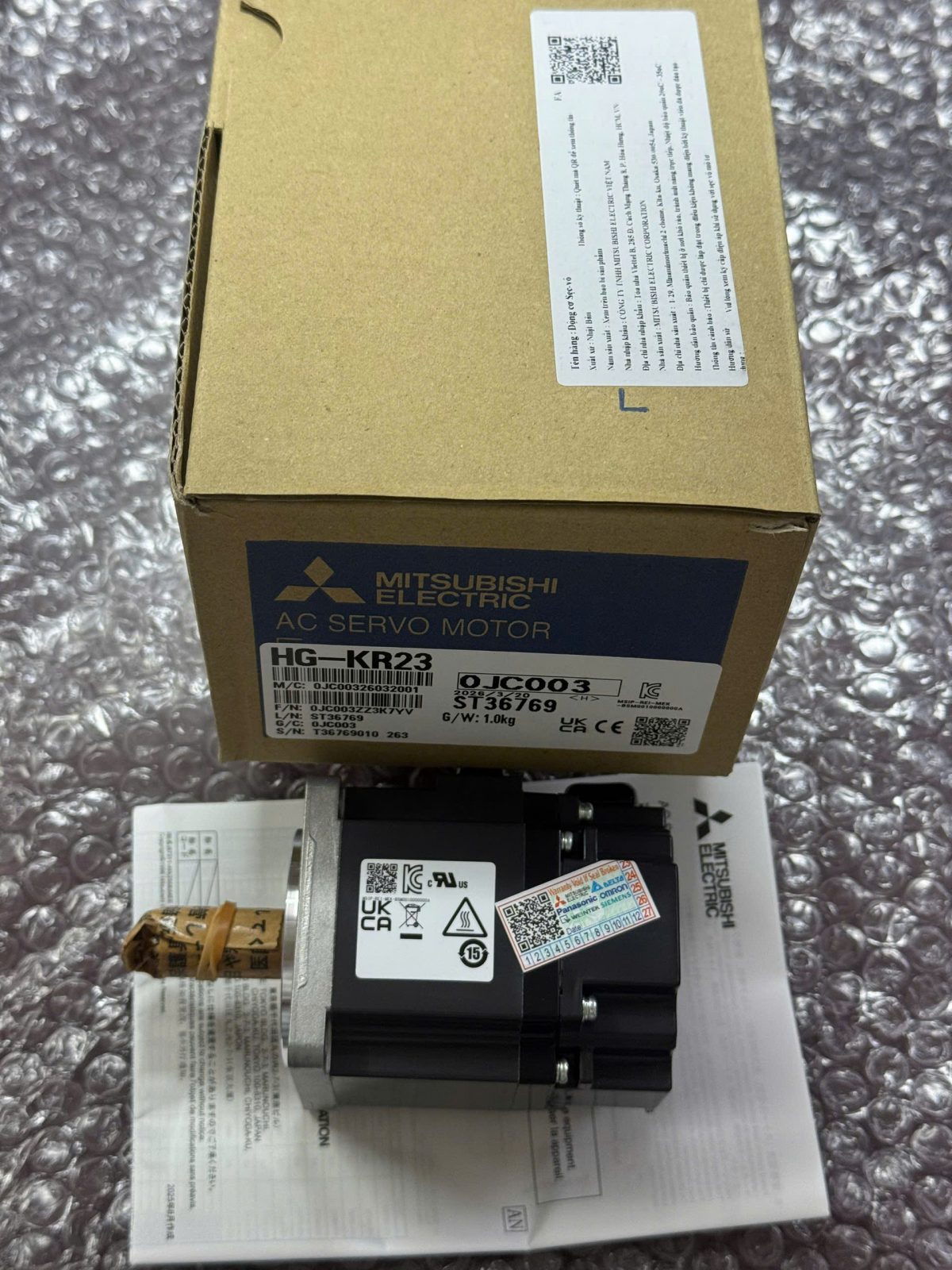 MOTOR SERVO MITSUBISHI HG-KR23