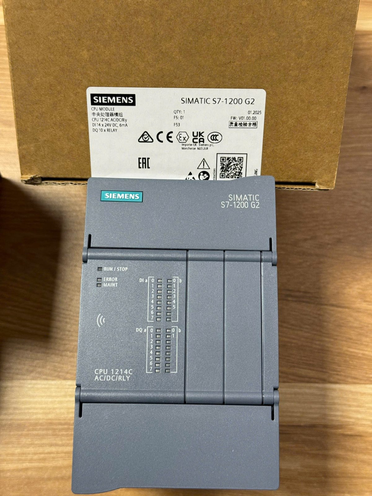 CPU SIEMENS 6ES7214-1BH50-0XB0